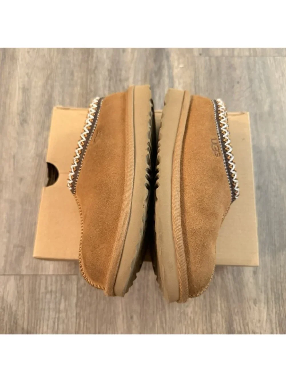 UGG Toddlers Tasman II Slip On Chestnut Slippers 1019066T Size 12